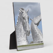 ケルピス，ヘリックス公園，ファルカーク，スコットランド フォトプラーク (側面)