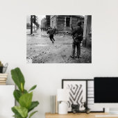 ケルブールフランス米国通り戦大戦第2戦 ポスター (ホームオフィス)