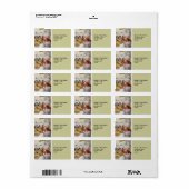 ケルブ差出人住所ラベル ラベル (フルシート)