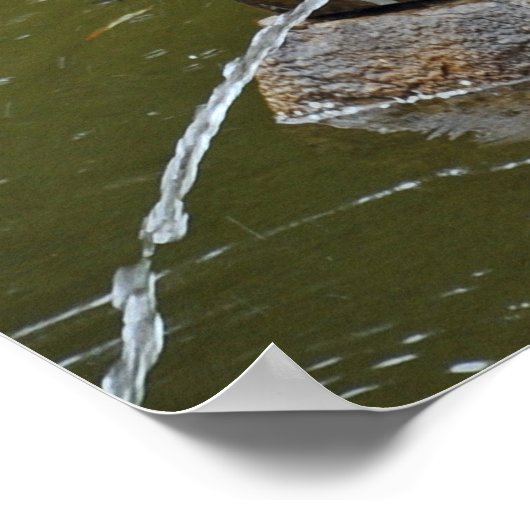 ケルブ水噴水 ポスター (角)