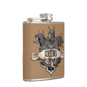 ケルベロスとヘビ フラスク (右)