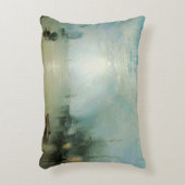 ケルメンが石炭を持ち上げ、月明かりのby Joseph Turner アクセントクッション (正面(垂直))