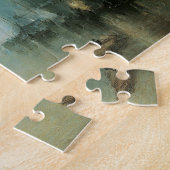 ケルメンが石炭を持ち上げ、月明かりのby Joseph Turner ジグソーパズル (側面)