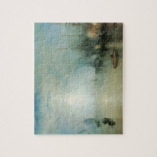 ケルメンが石炭を持ち上げ、月明かりのby Joseph Turner ジグソーパズル (縦)