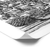 ケルンの一般表示， 1531 (版木、銅版、版画) (b/w pho) ポスター (角)