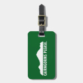 ケルンガムス国立公園お願い ラゲッジタグ (正面縦)