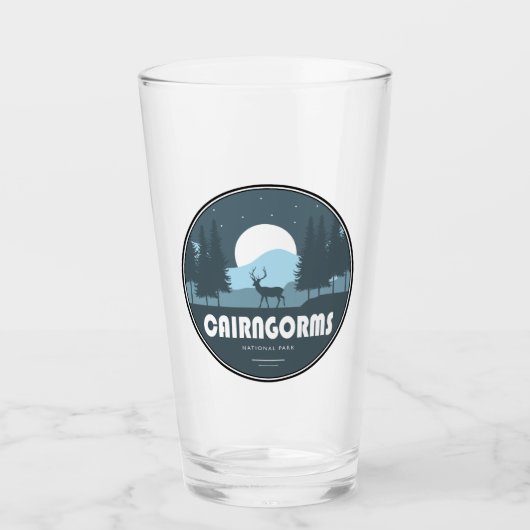 ケルンガムス国立公園スコットランドディアー タンブラーグラス (正面)