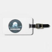 ケルンガムス国立公園スコットランドディアー ラゲッジタグ (正面横)