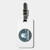 ケルンガムス国立公園スコットランドディアー ラゲッジタグ (正面縦)