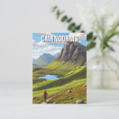 ケルンガムス国立公園スコットランド ポストカード (スタンド正面)