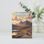 ケルンガムス国立公園スコットランド ポストカード (スタンド正面)