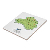 ケルンガムズ国立公園の地図 タイル (側面)