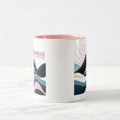ケルンゴムス国立公園スコットランドカラーヒルズ ツートーンマグカップ (中央)