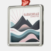 ケルンゴムス国立公園スコットランドカラーヒルズ メタルオーナメント (左)