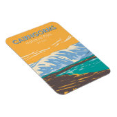 ケルンゴームス国立公園スコットランドロッチエチャカン マグネット (右側)