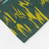 ケルンゴームス国立公園スコットランドローチモルリッヒ フリースブランケット (角)