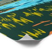 ケルンゴームス国立公園スコットランドローチモルリッヒ ポスター (角)