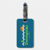 ケルンゴームズナショナルパークスコットランドレトロ ラゲッジタグ (裏面縦)