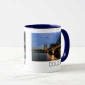 ケルンシティスケープGermany Dom Nightお土産 マグカップ (正面右)