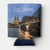 ケルンシティスケープGermany Dom Nightお土産 缶クーラー (正面)
