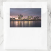 ケルンドイツクラシックラウンドステッカー 長方形シール (バッグ)