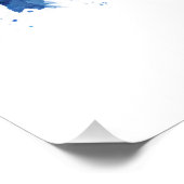 ケルンドイツスカイラインブルー ポスター (コーナー)