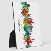 ケルンドイツスカイライン フォトプラーク (側面)