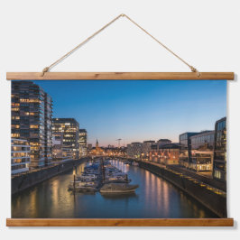 ケルンドイツハーバー 吊り下げ型タペストリー