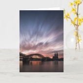 ケルンドイツ カード (黄色い花)