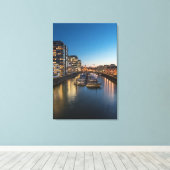 ケルンドイツ キャンバスプリント (インサイチュ (ウッドフロア))