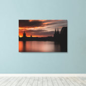 ケルンドイツ キャンバスプリント (インサイチュ (ウッドフロア))