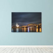 ケルンドイツ キャンバスプリント (インサイチュ (ウッドフロア))