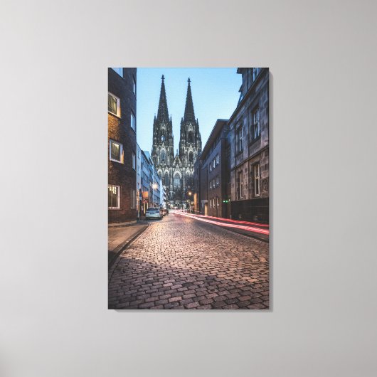 ケルンドイツ キャンバスプリント (正面)