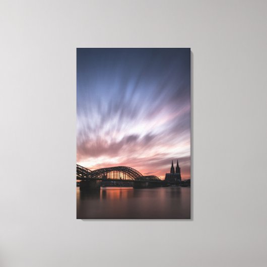 ケルンドイツ キャンバスプリント (正面)