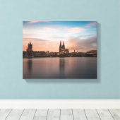 ケルンドイツ キャンバスプリント (インサイチュ (ウッドフロア))