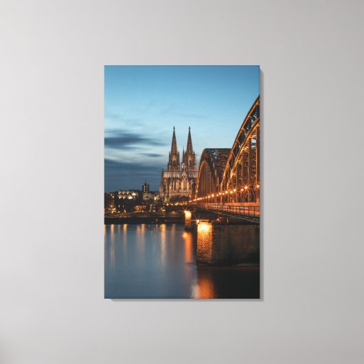 ケルンドイツ キャンバスプリント (正面)