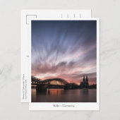 ケルンドイツ ポストカード (正面/裏面)