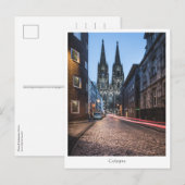 ケルンドイツ ポストカード (正面/裏面)