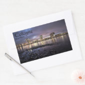 ケルンドイツ 長方形シール (封筒)