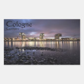 ケルンドイツ 長方形シール (正面)