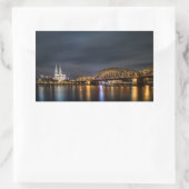 ケルンドイツ 長方形シール (バッグ)