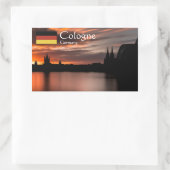 ケルンドイツ 長方形シール (バッグ)