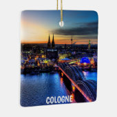 ケルンパノラマクリスマスオーナメント セラミックオーナメント (右)