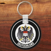 ケルンラウンドエンブレム キーホルダー (正面)