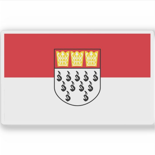 ケルン国旗(ケルン),ドイツ シール (正面)
