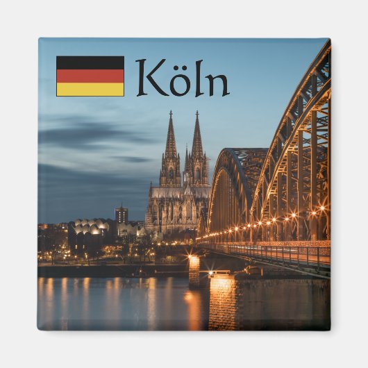 ケルン土産 マグネット (正面)