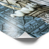 ケルン大聖堂の彫像 フォトプリント            (角)