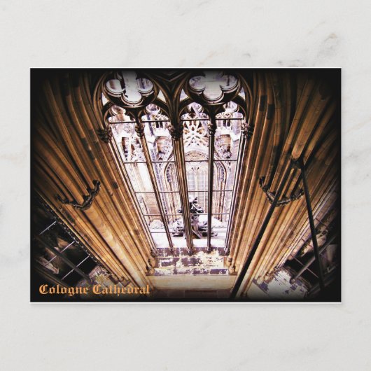 ケルン大聖堂はがき ポストカード (正面)
