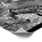 ケルン大聖堂はunaged_Warイメージで立つ ポスター (角)