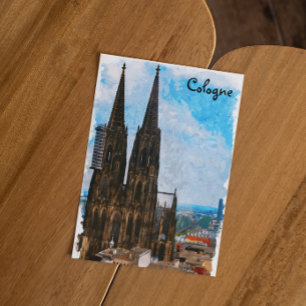 ケルン大聖堂ドイツ旅行 ポストカード